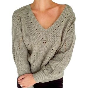 Moon & Madison Sage Green Sweater